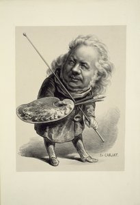 Portret van Honoré Daumier door Etienne Carjat