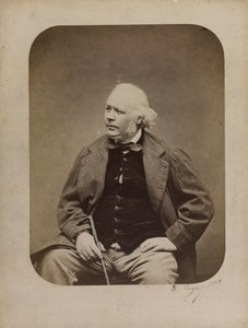 Portret van Honoré Daumier 1808-1879, 1864