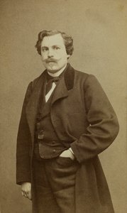 Portret van Jules Huot de Goncourt 1830-1870