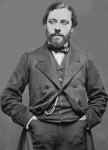 Portret van Émile Durand 1830-1903, 1860 door Etienne Carjat