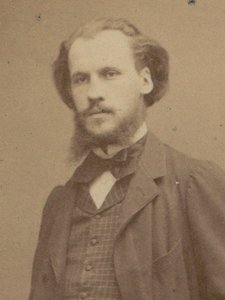 Portret van de Componist Charles Lenepveu 1840-1910, 1870 door Etienne Carjat