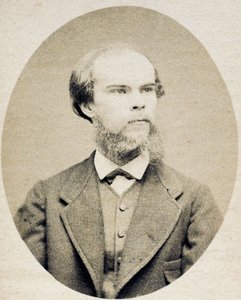 Portret van de dichter Paul Verlaine (1844-1896) door Etienne Carjat