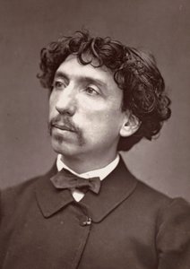 Portret van de architect Charles Garnier, c.1875