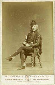 Richard in de rol van Gringoire door Etienne Carjat
