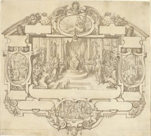 Allegorie op de Rechtspraak door Etienne Delaune