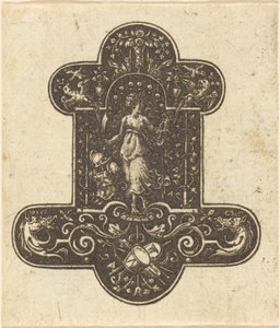 Judith met het hoofd van Holofernes door Etienne Delaune