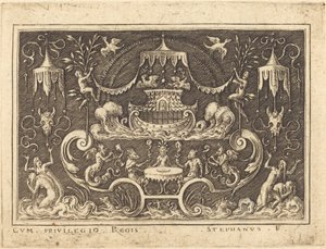 De zondvloed door Etienne Delaune