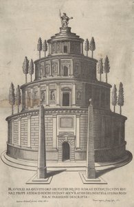 Mausolei Ab Augusto Imp door Etienne Duperac