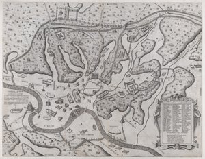 Speculum Romanae Magnificentiae: Oud Rome en zijn Heuvels, vanaf het Westen