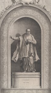 De kapel van de Enfants-Trouvés in Parijs: Saint Vincent de Paul door Etienne Fessard