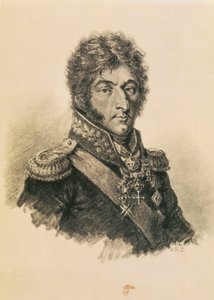 Prins Petr Ivanovich Bagration (1765-1812) door Etienne Gustave Aubin