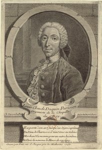 Louis-Claude Daquin door Etienne Jehandier Desrochers