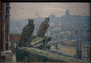 Parijs gezien vanaf de Notre-Dame