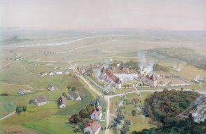 De herovering van het Chateau de Mondement door het Franse leger tijdens de Eerste Slag bij de Marne