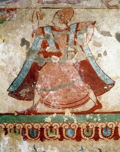 Danser met lange tuniek (Detail) door Etruscan