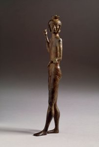 Etruskische beschaving: bronzen beeldje van een krijger