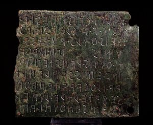 Bronzen tablet van Monte Acuto, Formello door Etruscan Etruscan