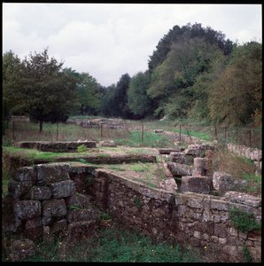 Etruskische beschaving: uitzicht op de site van Veio (8e-4e eeuw v.Chr.) (Lazio, Italië)