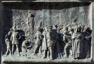 Giordano Bruno verbrand op de brandstapel, Campo de