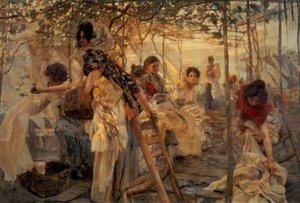 Wasseressen door Ettore Tito