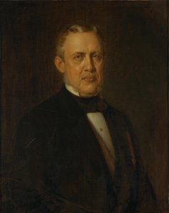 De voorzitter van het Hogerhuis, graaf Ferdinand Trauttmansdorff