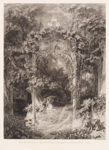 Das Waldfräulein door Eugen Napoleon Neureuther