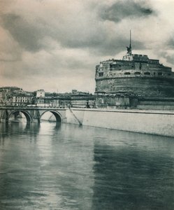 Castel Sant Angelo, Rome, Italië, 1927 door Eugen Poppel