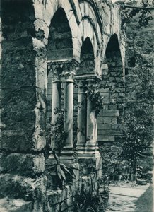 Kerk van San Giovanni degli Eremiti, Palermo, Sicilië, Italië, 1927 door Eugen Poppel