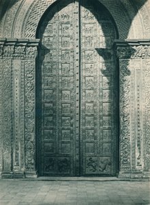 Deuren van de kathedraal van Monreale, Sicilië, Italië, 1927 door Eugen Poppel