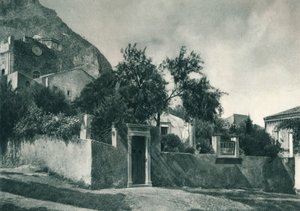 Tuin, Taormina, Sicilië, Italië, 1927 door Eugen Poppel