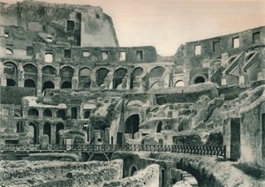 Interieur van het Colosseum, Rome, Italië, 1927 door Eugen Poppel