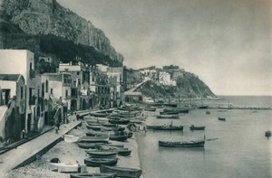 Marina Grande, Capri, Italië door Eugen Poppel