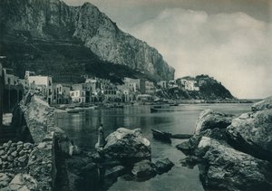 Marina Grande, Capri, Italië, 1927 door Eugen Poppel