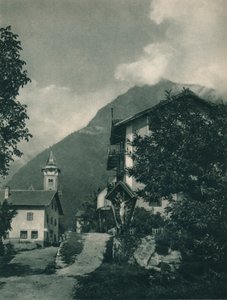 Weg naar Kasteel Tirol, Merano, Zuid-Tirol, Italië, 1927 door Eugen Poppel