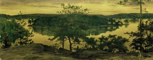 De heldere nacht door Eugen Prinz von Schweden