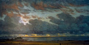 Jagende wolken