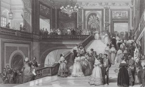 Groot feest, Paleis van Versailles door Eugene Louis (after) Lami