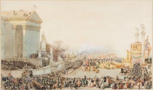 De Overbrenging van de As van Napoleon: 15 December door Eugene Louis Lami