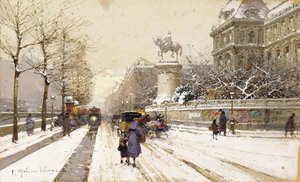Parijs in de Winter