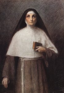 St. Clara door Eugene (after) Burnand