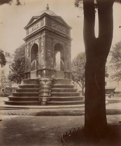 Fontein des Onschuldigen door Eugène Atget