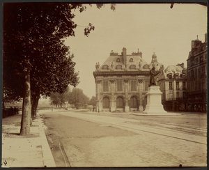 Quai Malaquais door Eugène Atget