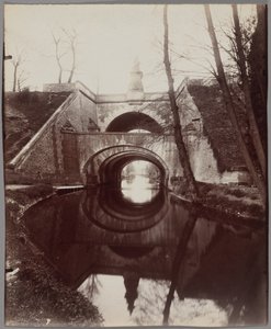 Pont des Belles Fontaines door Eugène Atget