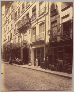 Rue du Petit-Pont door Eugène Atget