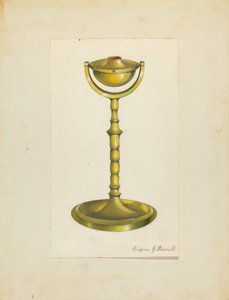 Lamp door Eugene Barrell