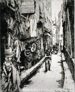 Parijse straat, uit 