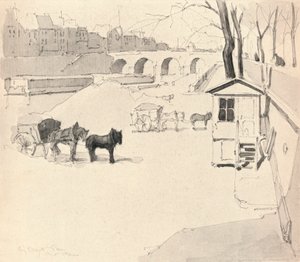 De Pont Marie - Paarden en Karren, 1915