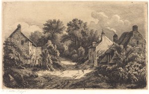 Le chemin de Garens door Eugene Bléry