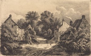 Le chemin de Garens door Eugene Bléry