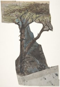 Ontwerp voor een toneelset in de Opéra, Parijs door Eugene Ciceri